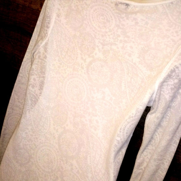 One World Top Size M Waffle Rhinestone Paisley NEW - Picture 13 of 16